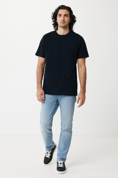 T-shirt coupe décontractée en coton recyclé IQONIQ Kakadu - Noir / XXL