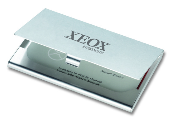 Aluminium business card holder Epsom