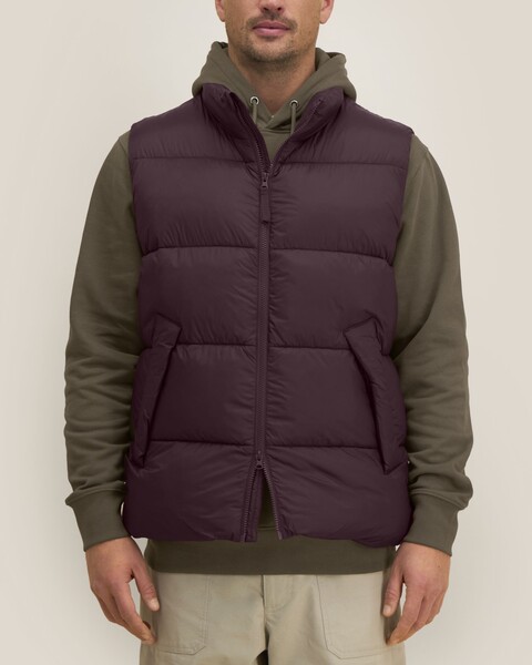 Puffer Gilet 2.0 - Red Brown / XL