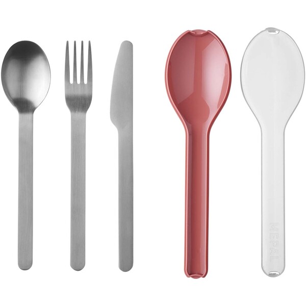 Mepal Ellipse cutlery set - Pink