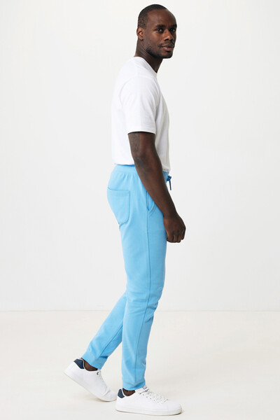 Tepláky IQONIQ Cooper z recykl. bavlny - Tranquil Blue / XXXL