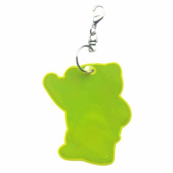 Beary safety keyring - Yellow