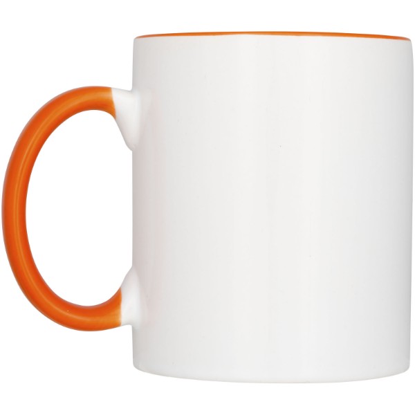 Conjunto de oferta de quatro canecas com sublimação "Ceramic" - Laranja