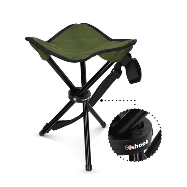 TABOURET PLIANT TREPIED - Noir