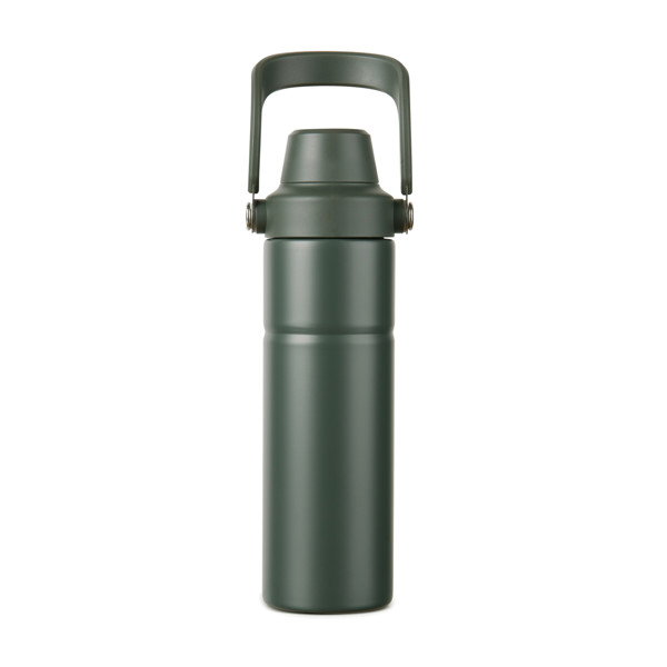 Termo lahev Baltimore trek 600 ml z RCS recykl. oceli - Zelená