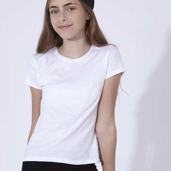 Camiseta Niño Blanca "keya" YC150 - Blanco / XS