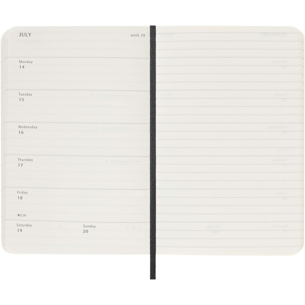 Moleskine soft cover 12 month weekly PK planner