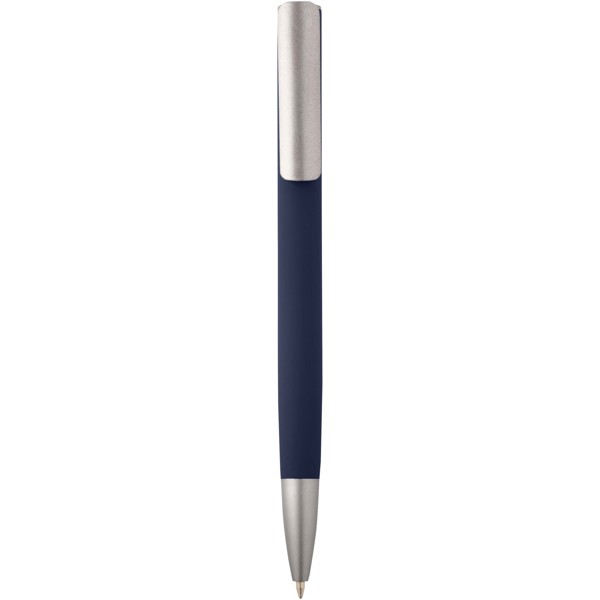 Stylo bille Ziguur en aluminium recyclé (encre bleue) - Marine