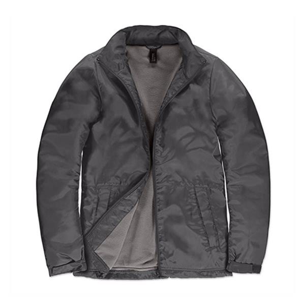 Casaco B&C Multi-Active Women - Poliéster 210T Taffeta - Cinza Escuro / M