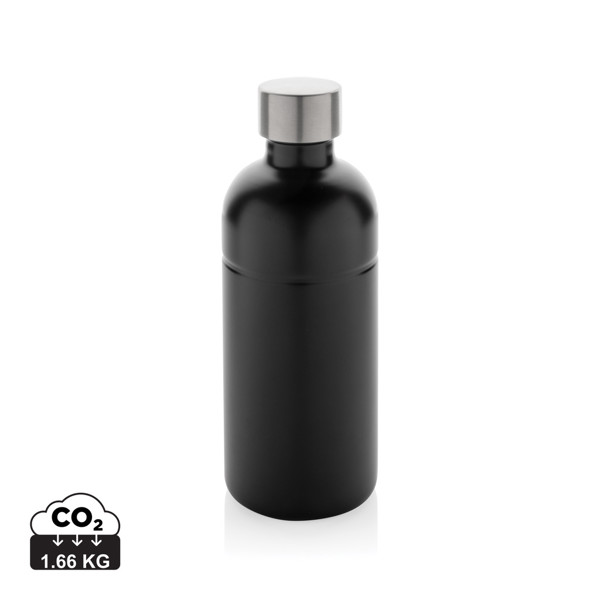 Soda Trinkflasche aus RCS-zertifiziertem Stainless-Steel - Schwarz