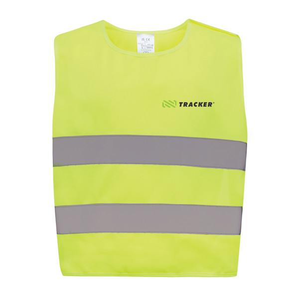 Xd Collection kids safety vest recycled PET, XS
