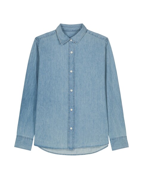 Stella Denim Shirt - Light Wash / XL