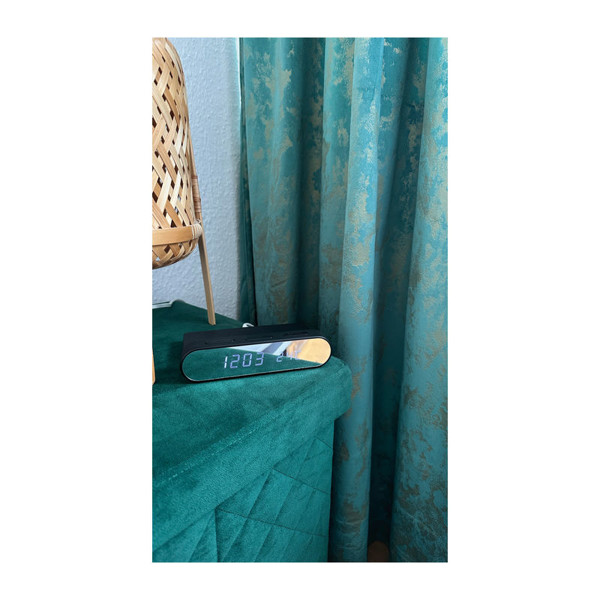 Alarm Clock with Wireless Charging Adelaine