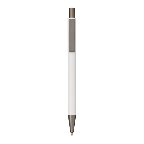 Aluminium Ballpoint Pen Allegro - White