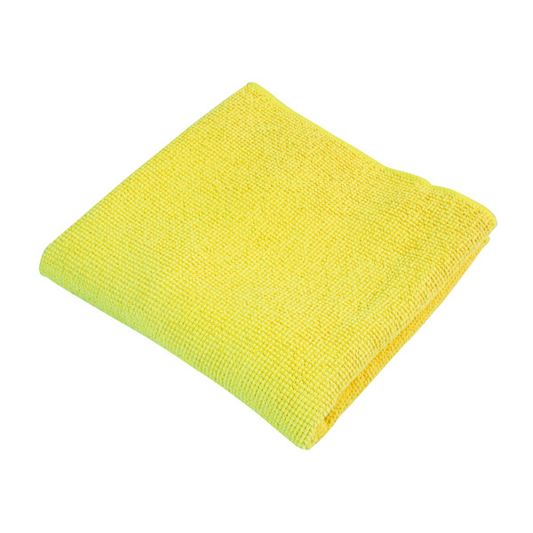 Gobasta čistilna krpa iz mikrovlaken 40x40 cm, 200 g/m2 - Rumena