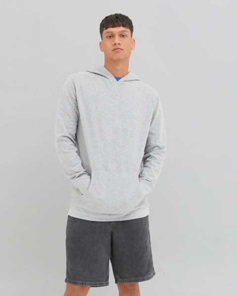 Corcovado Organic Hoodie - Heather Grey / L