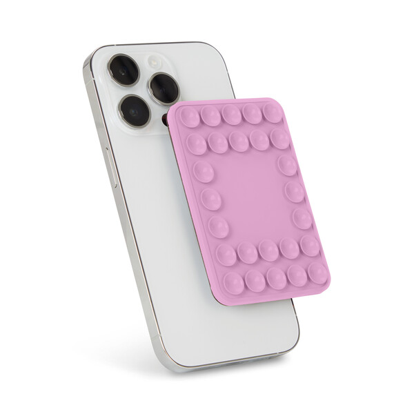 Capa magnética para telemóvel com sucção para selfie - Blush Pink