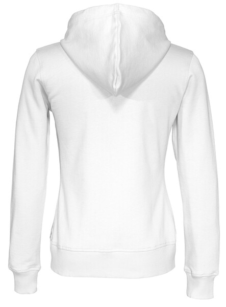 Cottover Gots Full Zip Hood Lady white XS