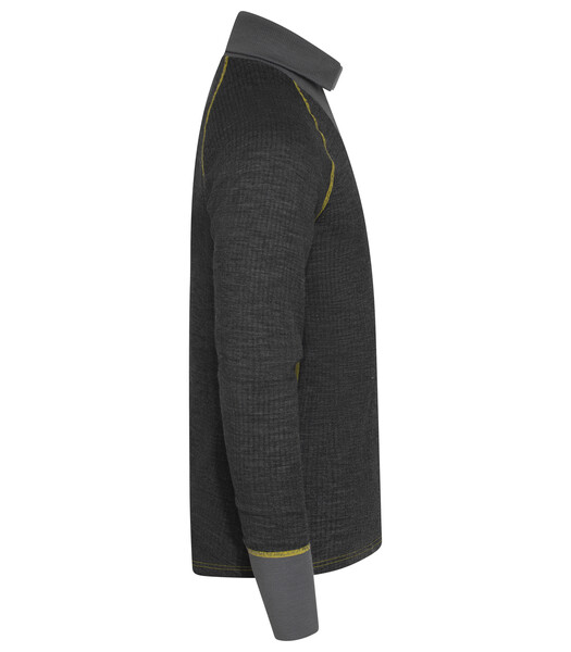 3110 Polo With Zip Blackmel S