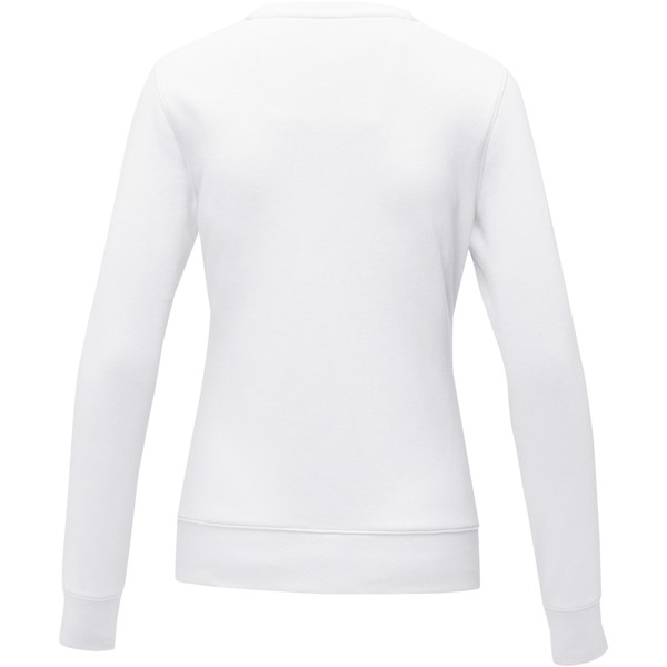 Zenon women’s crewneck sweater - White / L
