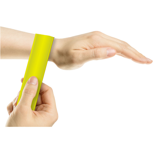 Slap wrap refletor de TPU com 38 cm RFX™ - Amarelo neón