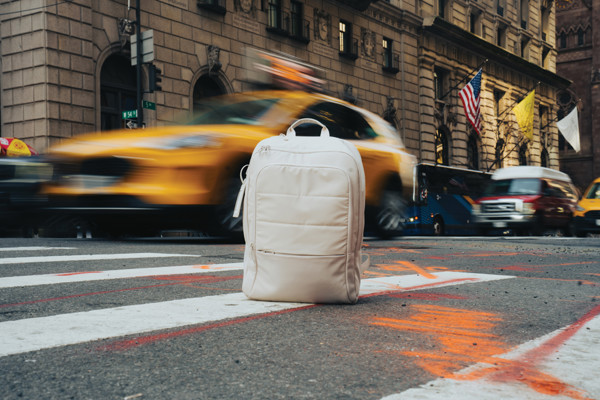 Sac à dos ordinateur 15,6" en rPET AWARE™ Armond - Beige