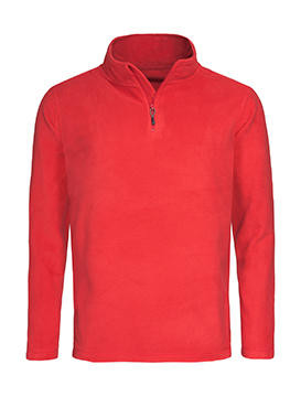 Fleece Half-Zip - Scarlet Red / S