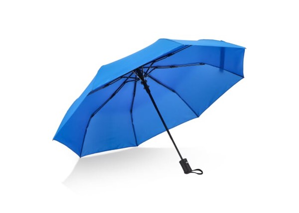 Daintree 190T Pongee 21.5" Parapluie pliable coupe-vent Auto open - Bleu