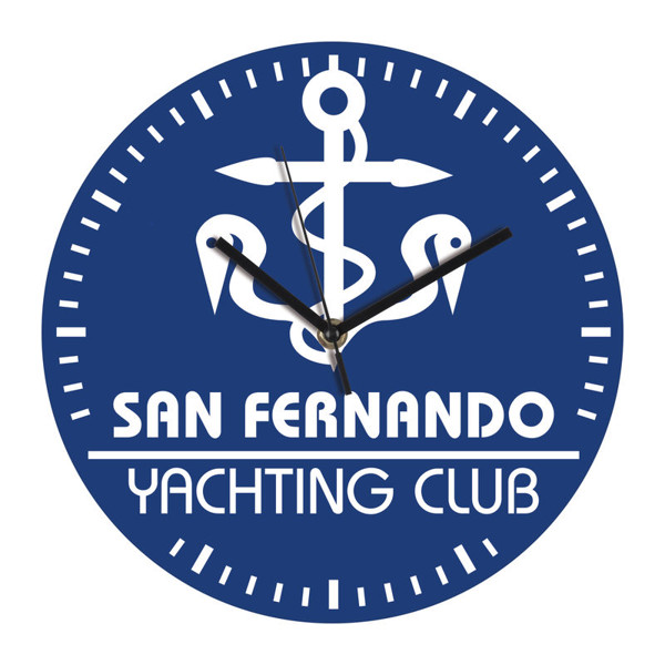 Wanduhr mit Allover Ziffernblatt Venice