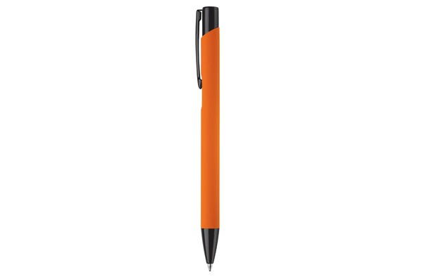 Stylo Alicante toucher doux - Orange / Noir