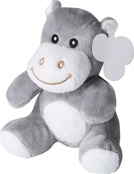 Hipopótamo de peluche Eliana