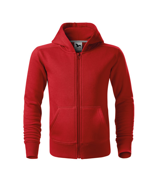 Mikina Dětská Malfini® Trendy Zipper - Červená / 158 cm/12 let