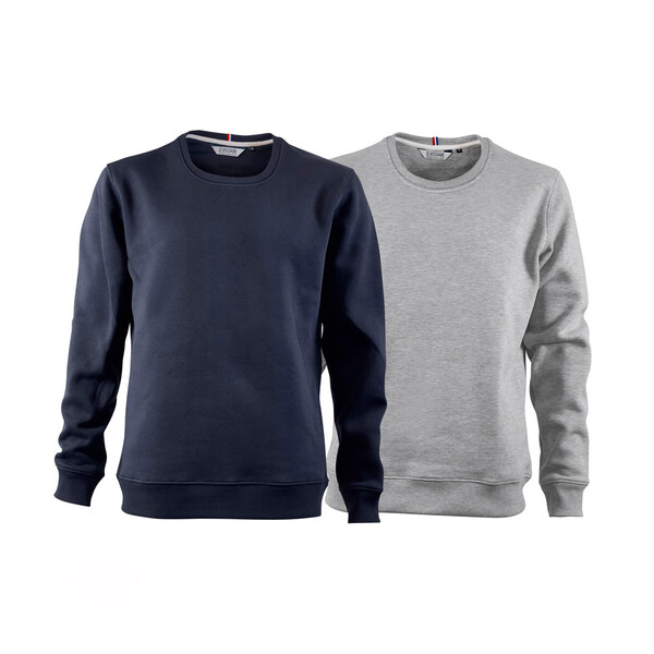 Sweatshirt 360g ARCHIBALD - gris chiné / M