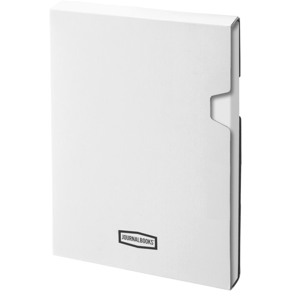 Carnet de notes Classic format A5 à couverture rigide - Blanc