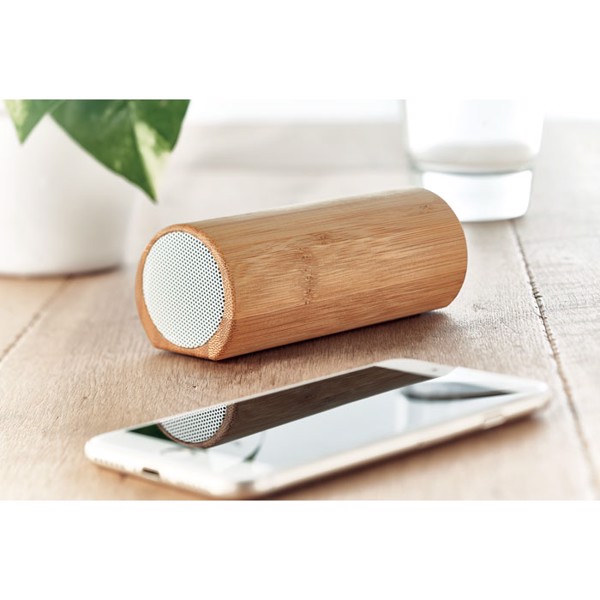 Speakbox bambusov zvočnik, 2x5W, 2000 mAh