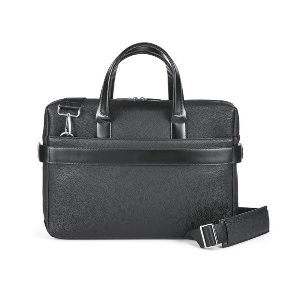 PS - EMPIRE SUITCASE II. 15'6" Executive laptop briefcase in poly leather
