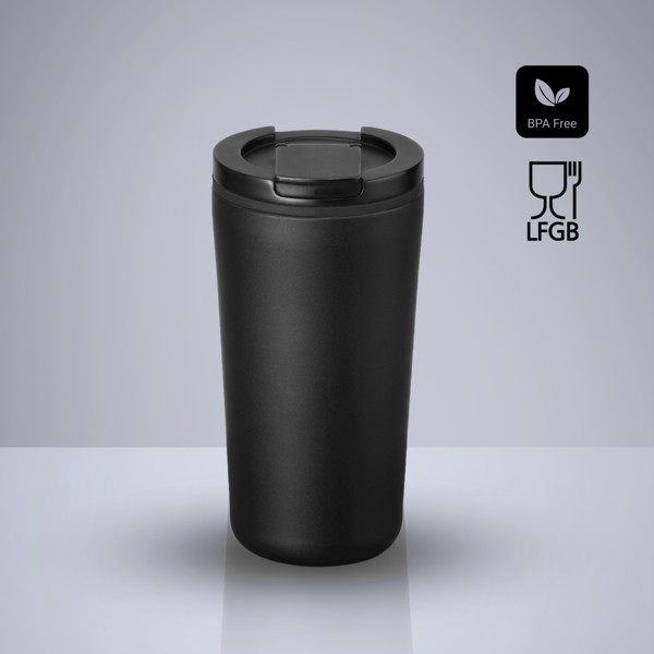 Dynamic Termálny Hrnček S Medenou Vrstvou, 370 ml - Čierna