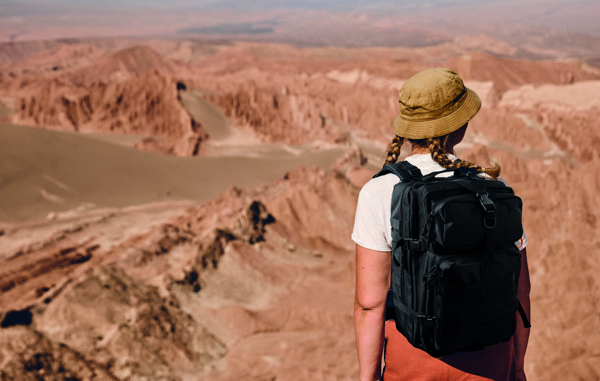 Outdoor backpack 600D RPET Carryconfi