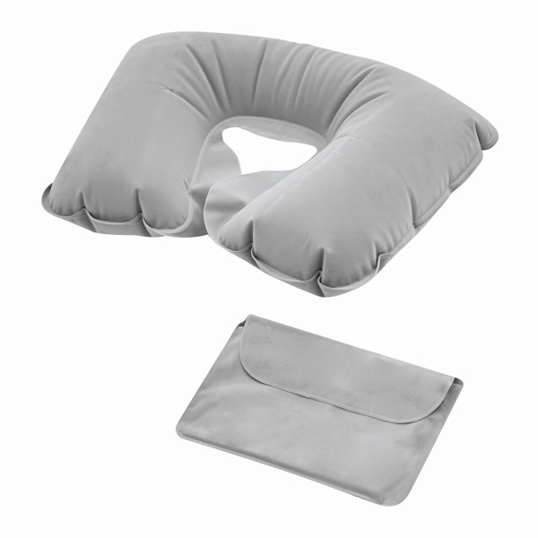 Aufblasbare Nackenstütze Comfortable - Grau