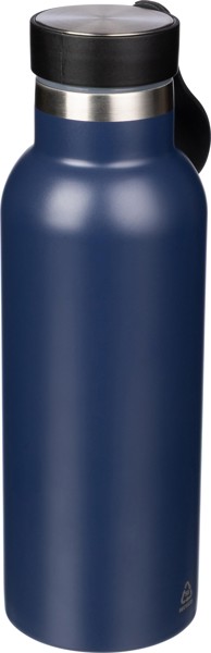 Gourde isotherme de 500 ml en acier inoxydable Elaine - bleu