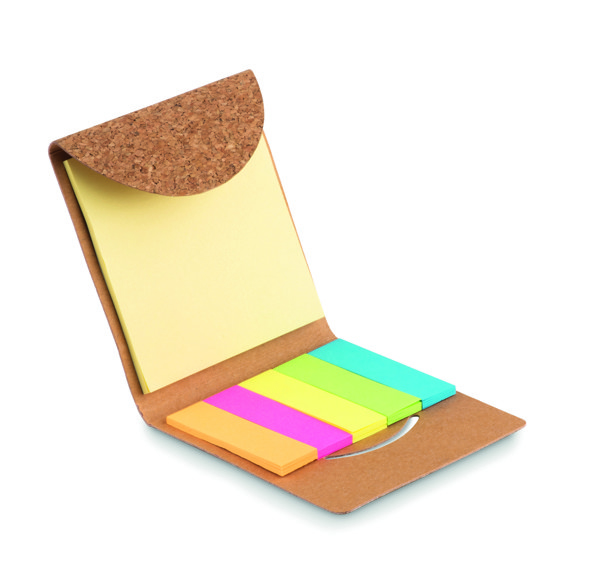 Bloc-notes couv. en liège Foldcork