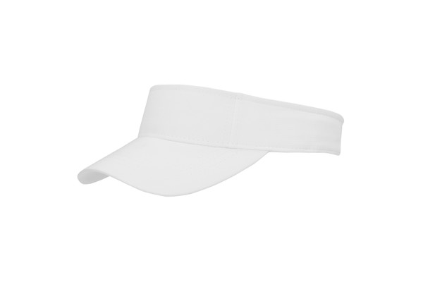 4006 - advertising visor - white