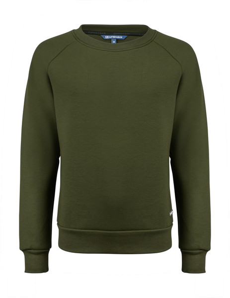 Ladies' Sweater Cutter & Buck | Pemberton Crewneck Women - Ivy Green / S