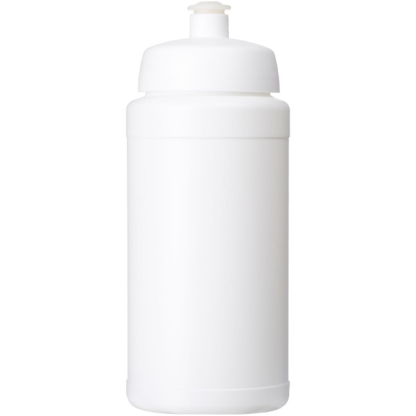 Bidon Baseline® Plus o pojemności 500 ml z wieczkiem sportowym - Biały