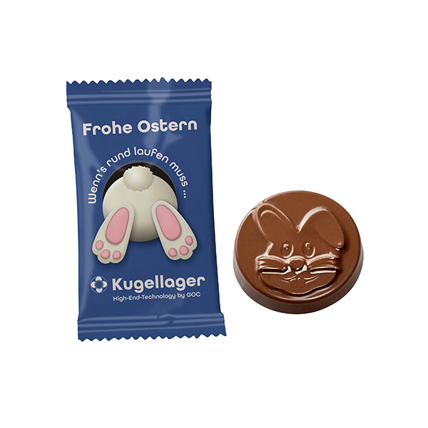 Chocolate Coin Easter Bunny