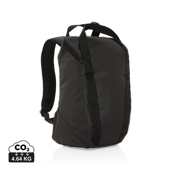 Sienna AWARE™ RPET everyday 14" laptop rugzak - Zwart
