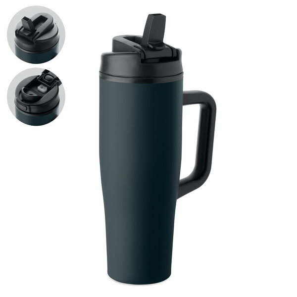 Gobelet double paroi 900ml Atlanta - Bleu Marine
