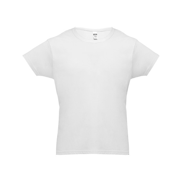 THC LUANDA WH. Men's tubular cotton T-shirt. White - White / XS