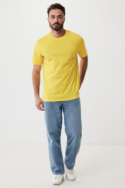 T-shirt léger en coton recyclé Iqoniq Sierra - Jaune / XS