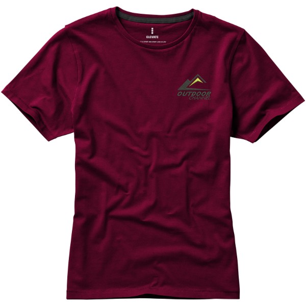 T-shirt manches courtes femme Nanaimo - Bordeaux / S